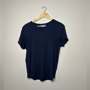 Antonio Melani Navy Blue Tee Shirt Size Medium